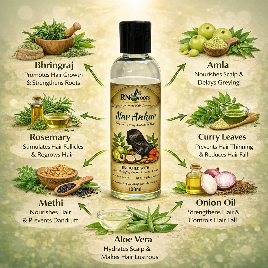 ayurvedic hair care with natural ingredients